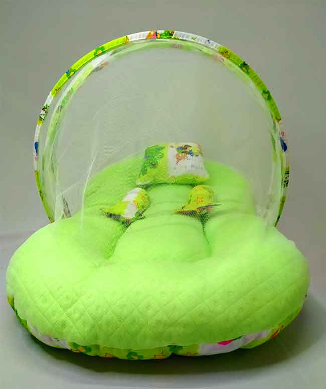 mosquito bed net-green colour