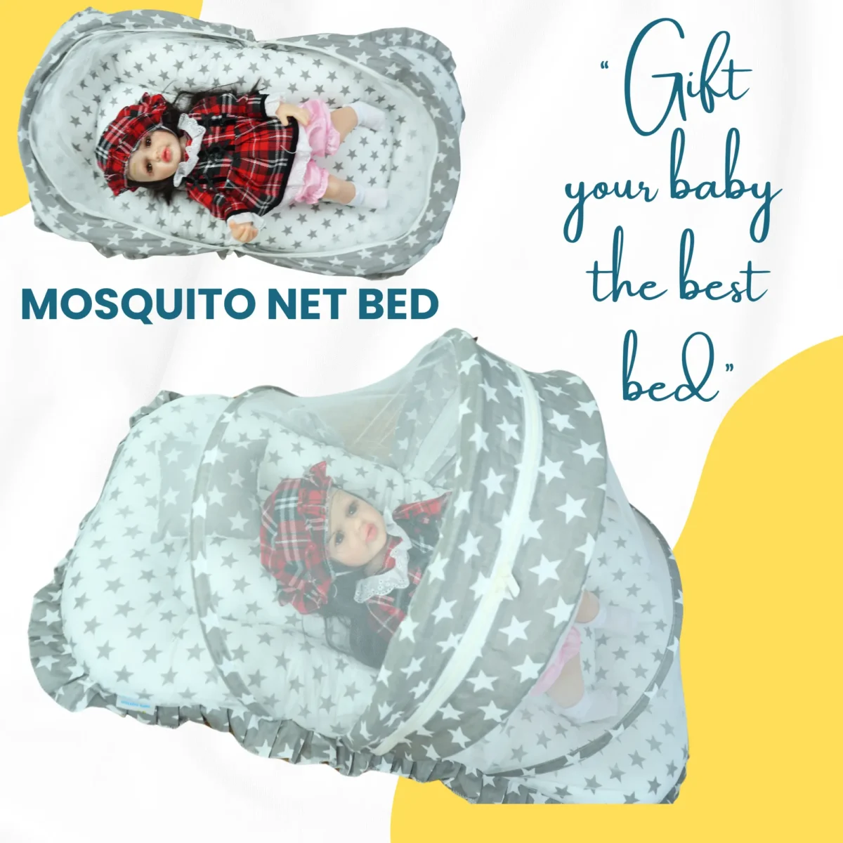 classy mosquito net bed