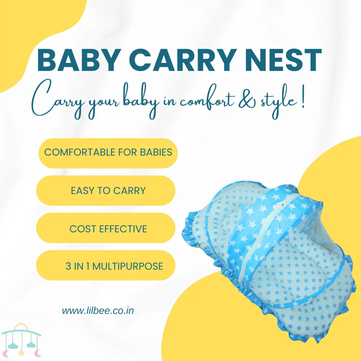 Classy mosquito net bed
