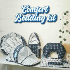 Newborn bedding set | Baby bedding kit India | Carry nest bed combo | Mosquito net bed for baby | Newborn sleep essentials | Baby bolster set | Baby head pillow set | All season baby bedding | LILBEE baby products | Best newborn bedding kit India