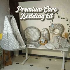 Newborn bedding set | Baby bedding kit India | Carry nest bed combo | Mosquito net bed for baby | Newborn sleep essentials | Baby bolster set | Baby head pillow set | All season baby bedding | LILBEE baby products | Best newborn bedding kit India