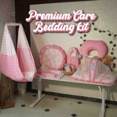 Newborn bedding set | Baby bedding kit India | Carry nest bed combo | Mosquito net bed for baby | Newborn sleep essentials | Baby bolster set | Baby head pillow set | All season baby bedding | LILBEE baby products | Best newborn bedding kit India